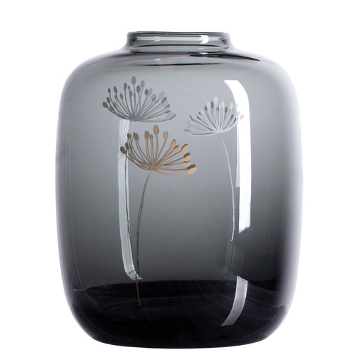 [RW000584] Vase en verre ' Pissenlit '