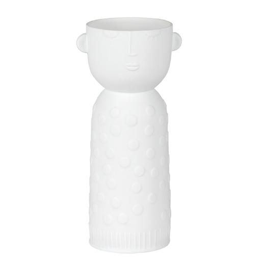 [RW000587] Vase histoires de porcelaine forme naturelle ' LUNA '