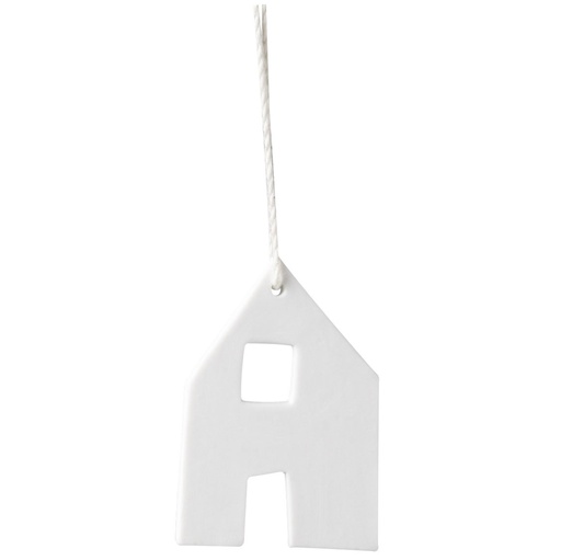 [RW000610] Maison à suspendre en porcelaine