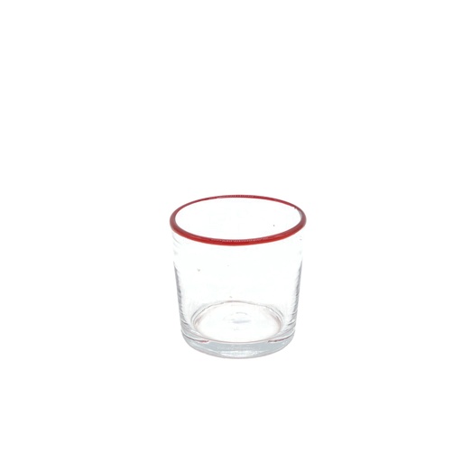 [SE000242] Verrine bord rouge ou bord blanc