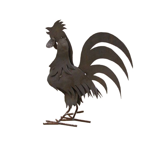 [HT000165] Coq tôle sur pied