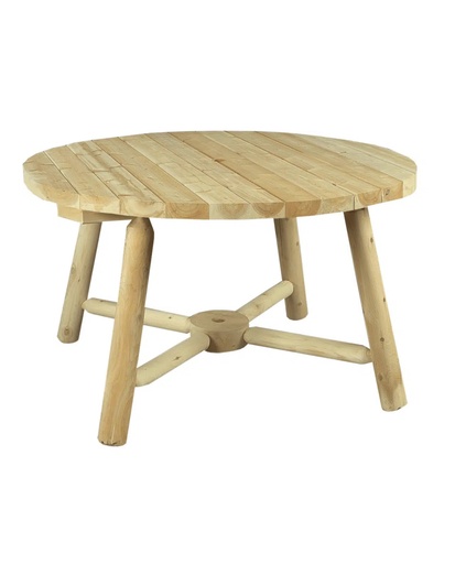 [DJ000020] Table ronde parasol en cèdre