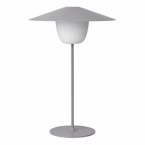 [BO000066] Lampe L.E.D. nomade gris clair GM