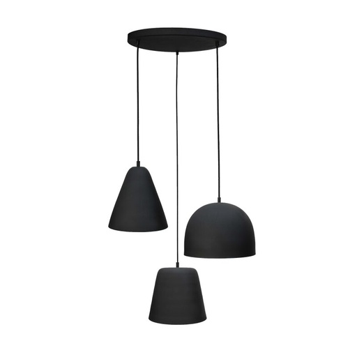 [DI000004] Suspension SPHERE noir mat 40 x 145 cm (LL)