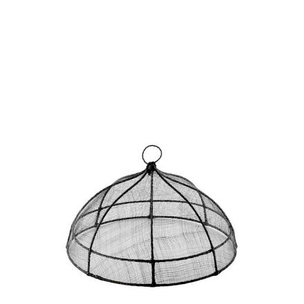 [FG000193] Cloche de protection lin noir