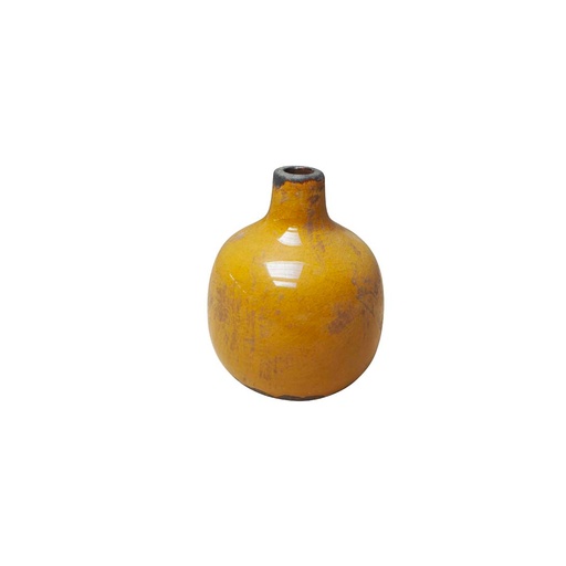 [CH002253] Vase céramique PM moutarde