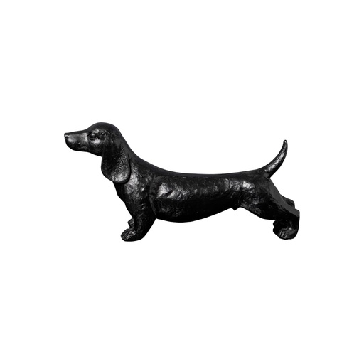 [CH002255] Chien patine noire résine