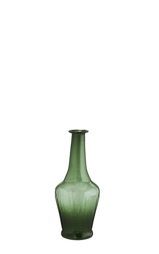 [MZ000251] Vase en verre recyclé - Vert