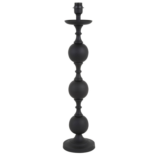 [LL000194] Pied de lampe LESANE noir mat