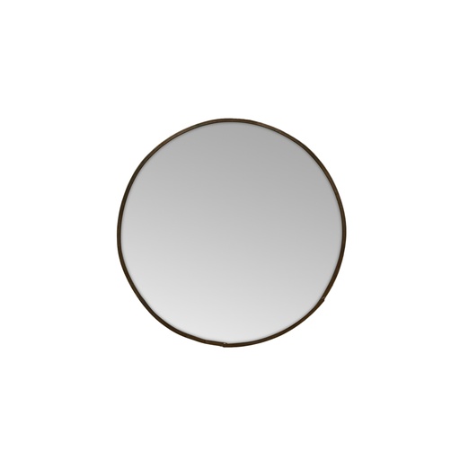 [CH002991] Petit miroir rond bords martelés