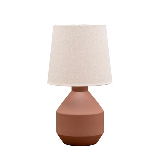 [CH001357] Lampe à poser Etna terracotta