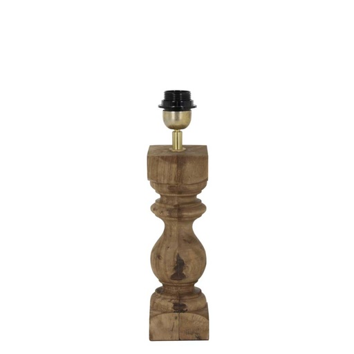 [LL000201] Pied de lampe CUMANI bois