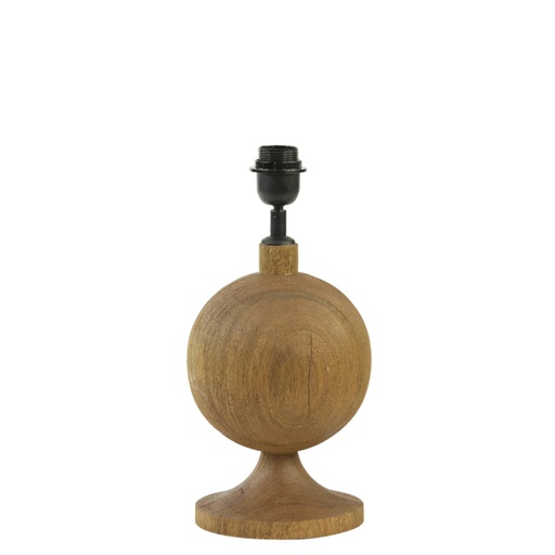 [LL000208] Pied de lampe TOMASSO bois