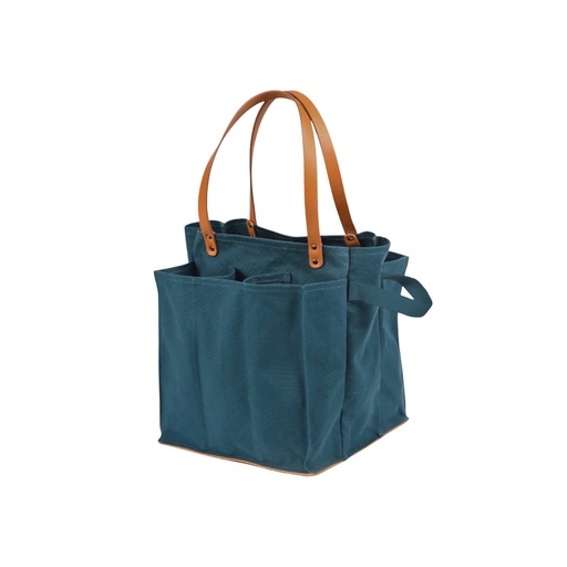 [CP000003] Sac de marché bleu anses moutarde