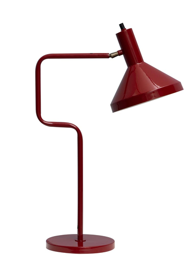 [DI000420] Lampe de bureau Baltimore rouge