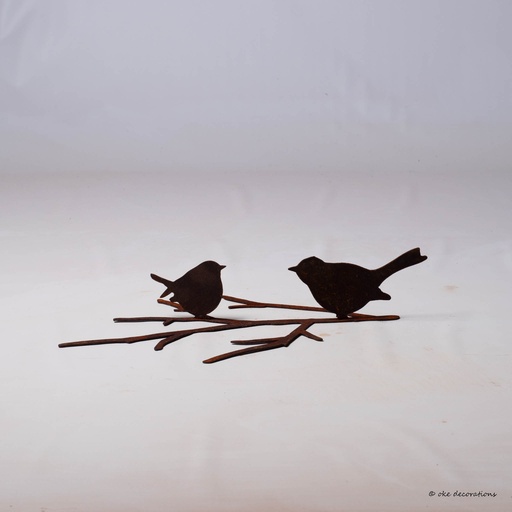 [OK000114] Centre de table oiseaux sur branches L 48 cm